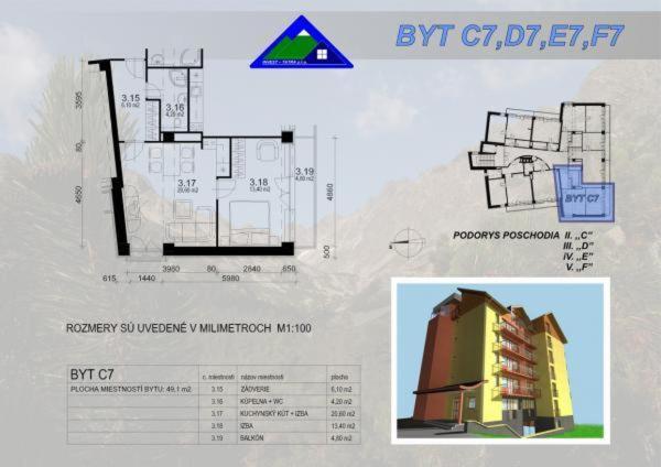 Apartman Golem Tatranska Strba Apartment Exterior photo